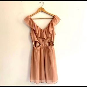 Pins + Needles Ruffle Dress